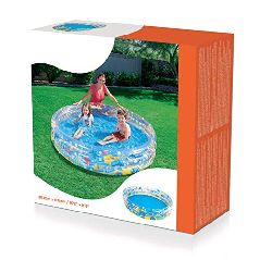 ZXL Kiddie Pools Planschbecken 3-Ring-Pool für aufblasbare
Kinderpools