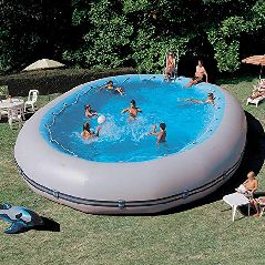 Summer Fun Zodiac-Original Ovline 4000 oval 11,20m
x 7,30m x 1,20m Komplettset