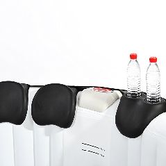 Nemaxx SPA-GH Getränkehalter und Kopfstütze für
Whirlpools & Jacuzzi, schwarz Zubehör, geeignet
alle SPA-Modelle